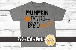 Pumpkin Patch Bro - Fall SVG File Product Image 1