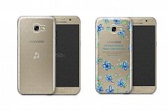 Samsung Galaxy A5 2017- UV PC Clear Mobile Case Design Mockup 2017 Product Image 1
