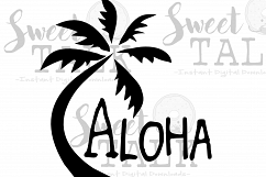 Aloha Palm tree-Instant digital download Product Image 1