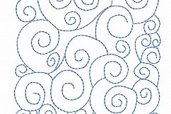 Quilt Block Stippling - Machine Embroidery Design in 3 sizes Product Image 3