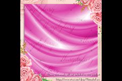16 Pink Luxury Silk Satin Cloth Texture Digital Papers Product Image 6
