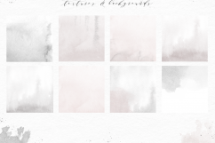 Alpine Forest - Watercolor Design Elements &amp; Alphabet Product Image 9