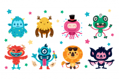8 Cute Monsters Product Image 2