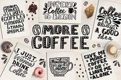 MORE COFFE | Lettering illustration Product Image 1