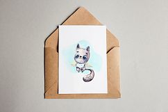 Kitten Dreams - Watercolor Clip Art Set Product Image 9