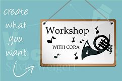 Horn Music Instrument - Cut File for Crafters Product Image 3