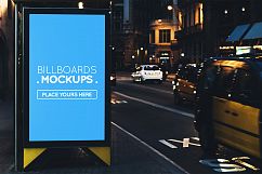 Billborad Mockup at Night Vol.2 Product Image 11