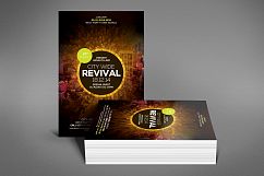 City Wide Revival Church Flyer Product Image 4