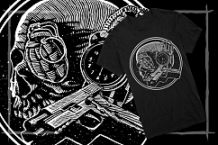 T-Shirt Designs Skull Product Image 8