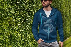 Man Hoodie Fashion Mock-Up Product Image 2
