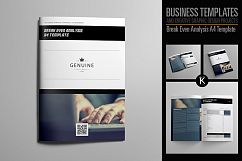 Break Even Analysis A4 Template Product Image 1