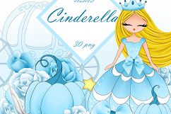 Cinderella clipart Product Image 1