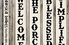 Vertical Welcome Mini Bundle SVG Product Image 1