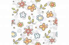 A collection of hand-drawn seamless kids patterns Product Image 9