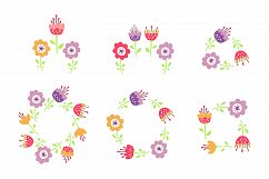 Flower design collection svg Product Image 3