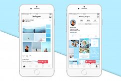 Blue | Instagram templates pack Product Image 3