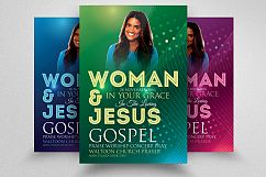Woman Of God Church Flyer Product Image 1