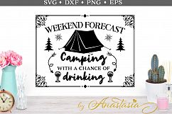 Weekend forecast SVG cut file Product Image 1