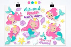 Mermaid squad graphics and illustrations Product Image 2