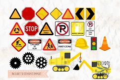 Under construction signs bundle in SVG,DXF,PNG,EPS,PDF Product Image 1