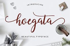 Hoegata Script Product Image 2