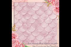 100 Seamless Sparkle Mermaid Scale Digital Papers Product Image 2