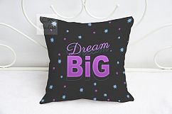 White pillow mock up cushion template mockup on blanket Product Image 4