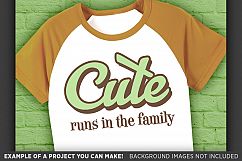 Cute Runs In The Family Svg - Cute SVG - Family SVG - 1024 Product Image 3