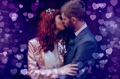 Romantic Heart Bokeh Photo Overlays Product Image 10