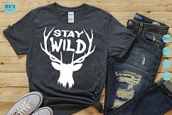 Stay Wild Svg, Dxf, Eps, Png Product Image 1