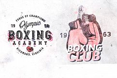 20 Vintage Boxing &amp; Gym Templates Product Image 6