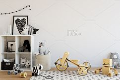 Kids Wall &amp; Frames Mockup - BUNDLE Product Image 24