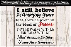 I Still Believe In Amazing Grace SVG Product Image 1