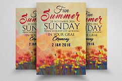Sunday Fun Party Flyer Product Image 1
