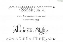 Birthday Script Font Product Image 7