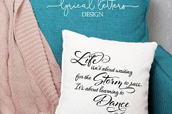 Dance In the Rain SVG DXF Cut File LL030A Product Image 2