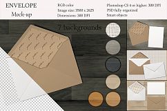 Mockup pack. Greeting Cards &amp; Envelope. Product Image 1