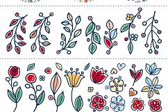 Mother&#039;s Day. Patterns. Postcards. Elements. Vector Product Image 5