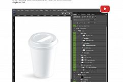 Coffee Cup Animated Mockup Product Image 5