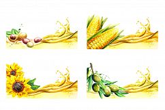 HAND PAINTED organic oil set Product Image 4