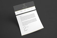 Black Gold Resume Template Product Image 4