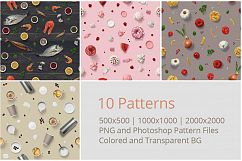 10 Food Photography Patterns Product Image 3