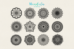 Mandala Vectors &amp; Bonus Watercolor Styles Product Image 3