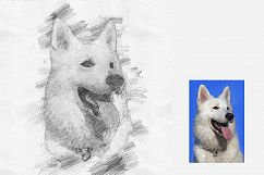Pencil Sketch Art Photoshop Action Product Image 12