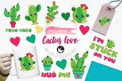 Cactus Love graphics and illustrations Product Image 1