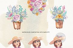 Watercolor Sweet Garden Product Image 5