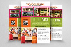 Hotel vacation Booking Flyer Product Image 1