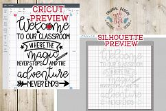 Welcome to Our Classroom - School Teachers svg Product Image 2