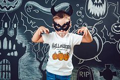 Halloween Kids T-Shirt Mock-Up Product Image 17