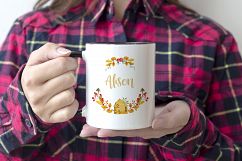 Mug Mockup with black handle- red plaid shirt Product Image 2
